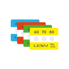 Термоиндикатор Lesiv L-Mark 3T - 50-60-70°С Комплект 24 шт. - фото 4981