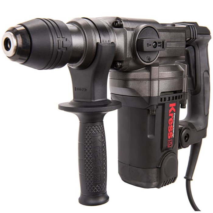 Перфоратор KRESS KU330, 1100 Вт,26 мм, 5Дж, SDS-plus, кейс KU330 - фото 5062