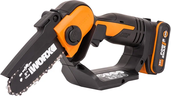 Пила аккумуляторная WORX WG324E, 20В, 2Ач х1, ЗУ 2А, коробка WG324E - фото 5380