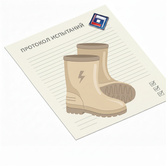 Испытание диэлектрической обуви 1947