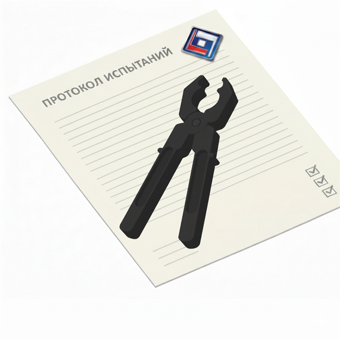 Испытание на изолирующие клещи, на напряжение до 1000 В 1958