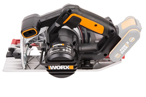 Дисковая пила аккумуляторная WORX WX530.9, 20В, без АКБ и ЗУ WX530.9