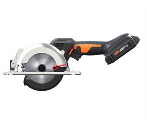 Циркулярная мини-пила аккумуляторная бесщеточная WORX WX531, 20В, 120 мм, 2Ач x1, ЗУ 2А WX531
