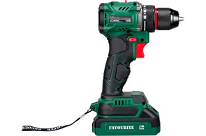 DC NB21 Дрель-шуруповёрт акк. Li-ion, 21В, бесщёточн. 2Акб 2Ач+ЗУ FAVOURITE 121150221