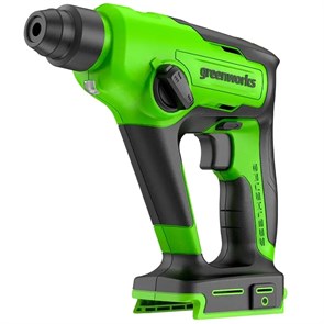Перфоратор аккумуляторный бесщеточный Greenworks GD24SDS1 1,2 ДЖ, 24V, без АКБ и ЗУ 3803107