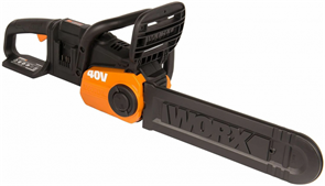 Цепная пила аккумуляторная WORX WG384E.9,40В, 35 см, бесщеточная, без АКБ и ЗУ WG384E.9 Цепная пила аккумуляторная WORX WG384E.9,40В, 35 см, бесщеточная, без АКБ и ЗУ WG384E.9