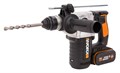 Перфоратор аккумуляторный WORX WX 392, 20В, 4 Ач x2 ,кейс WX392 - фото 5059
