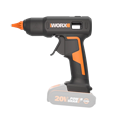 Клеевой пистолет аккумуляторный WORX WX045.9, 20В, без АКБ и ЗУ WX045.9 - фото 5158