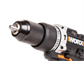 Дрель-шуруповерт ударная аккумуляторная WORX WX352, 60Нм, 20В, бесщеточная, 2Ач x2, ЗУ 2А, кейс WX352