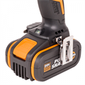 Дрель-шуруповерт ударная аккумуляторная WORX WX352.1, 60Нм, 20В, бесщеточная, 4Ач x2, ЗУ 2А, кейс WX352.1