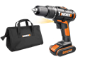 Дрель-шуруповерт ударная аккумуляторная WORX WX371.3 1.5Ач x2, сумка WX371.3 - фото 5260