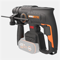 Перфоратор аккумуляторный бесщеточный WORX WX381, 20В, 4Ач , ЗУ 2А, кейс WX381 - фото 5345