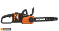 Цепная пила аккумуляторная WORX WG384E, 40В, 35 см, бесщеточная, 2*2,0 Ач, двойное ЗУ 2x2A WG384E - фото 5377